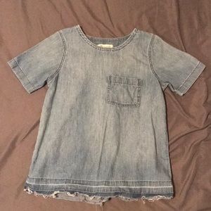Madewell Denim Short Sleeve